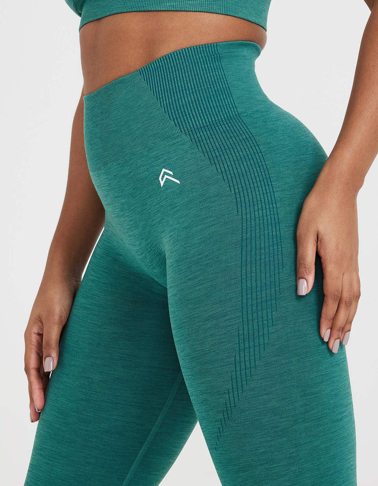 Classic Seamless 2.0 Leggings 
 Mineral Green Marl | Oner Active (UK / US)