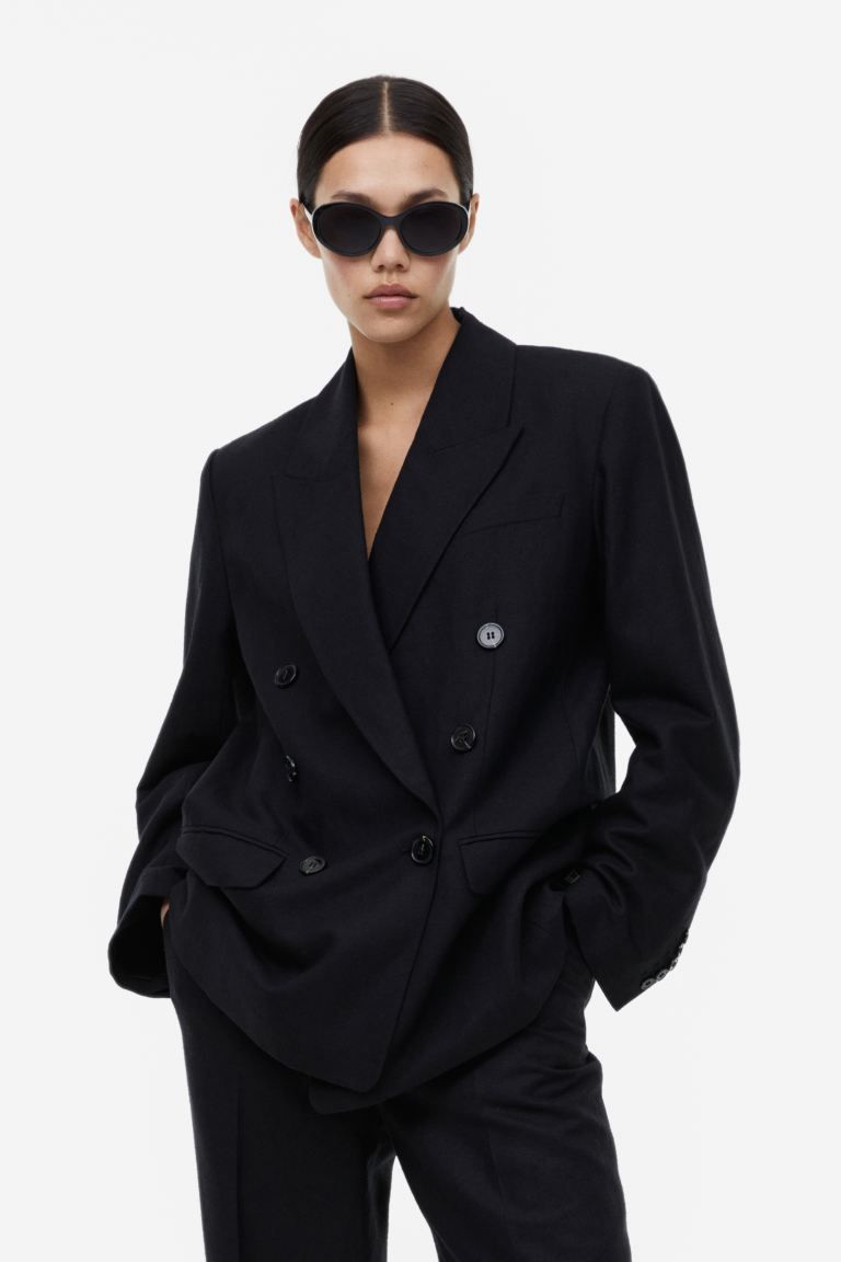 Round sunglasses - Black - Ladies | H&M GB | H&M (UK, MY, IN, SG, PH, TW, HK)