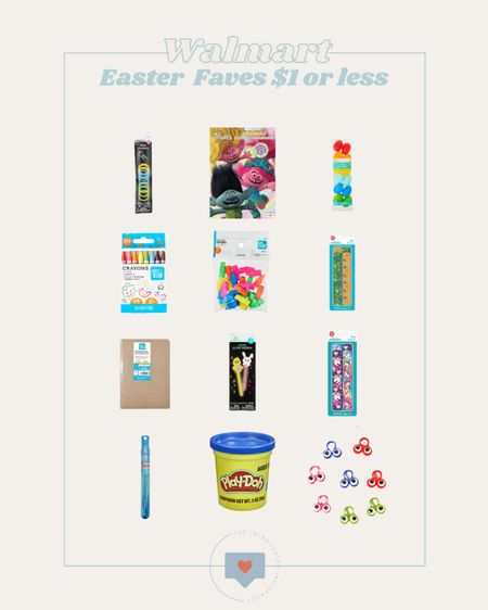 Check out my favorite Walmart Easter basket fillers for $1 or less! If you’re filling Easter baskets on a budget, you’ll want to check these out! 

#LTKkids #LTKfindsunder50 #LTKparties