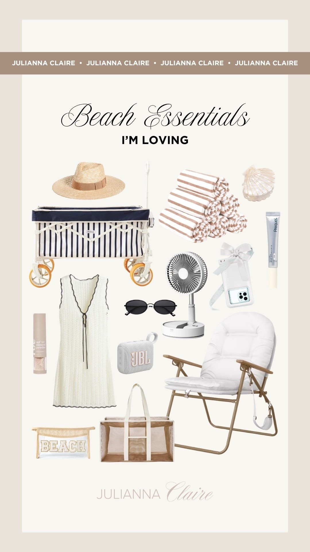 Beach essentials I am loving for summer 2026!

#LTKSwim #LTKSeasonal #LTKootd