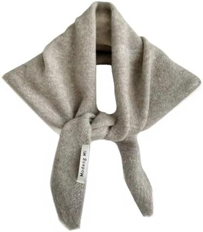Knitted Triangle Scarf for Women Y2k Head Scarf Downtown Girl Aesthetic Accessories Streetwear Tr... | Amazon (US)