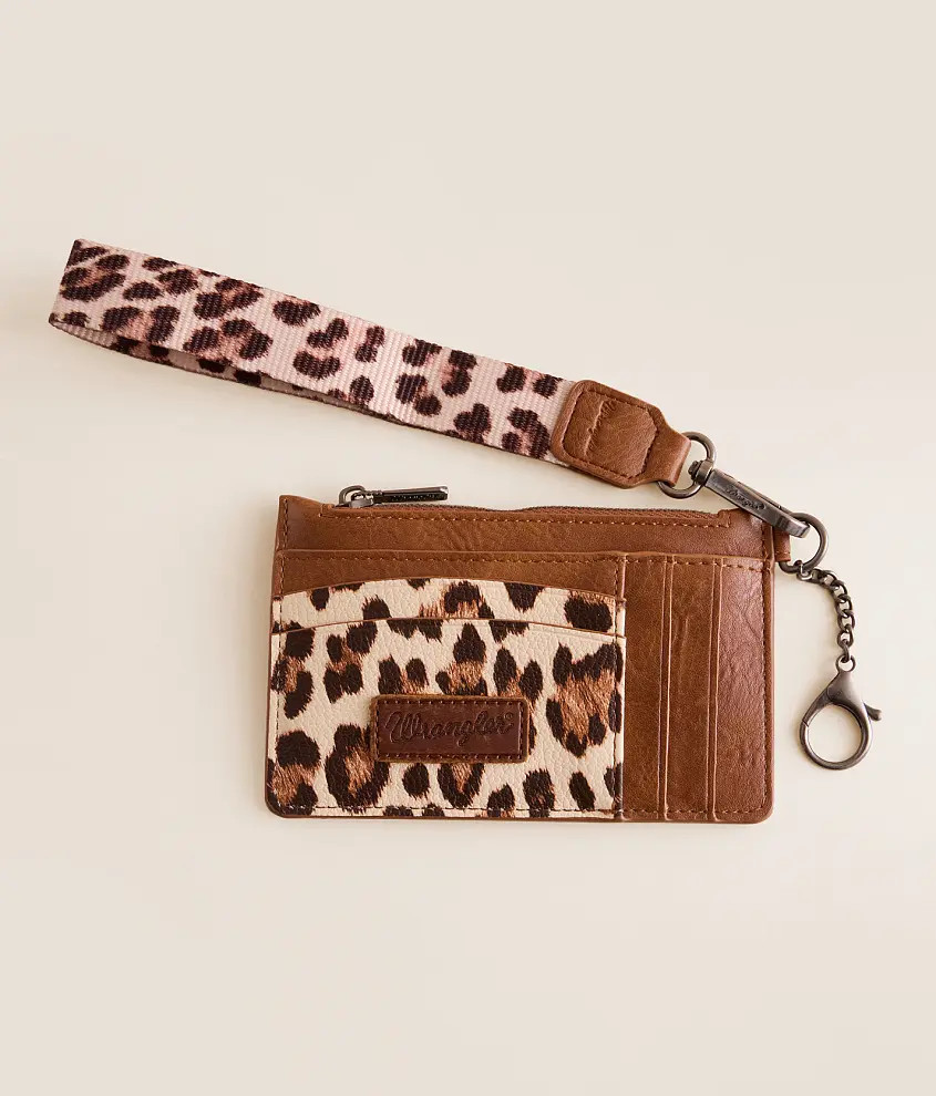 Leopard Wristlet WalletWrangler®Price $29.99What do you want to know about this product?Ask a Q... | Buckle