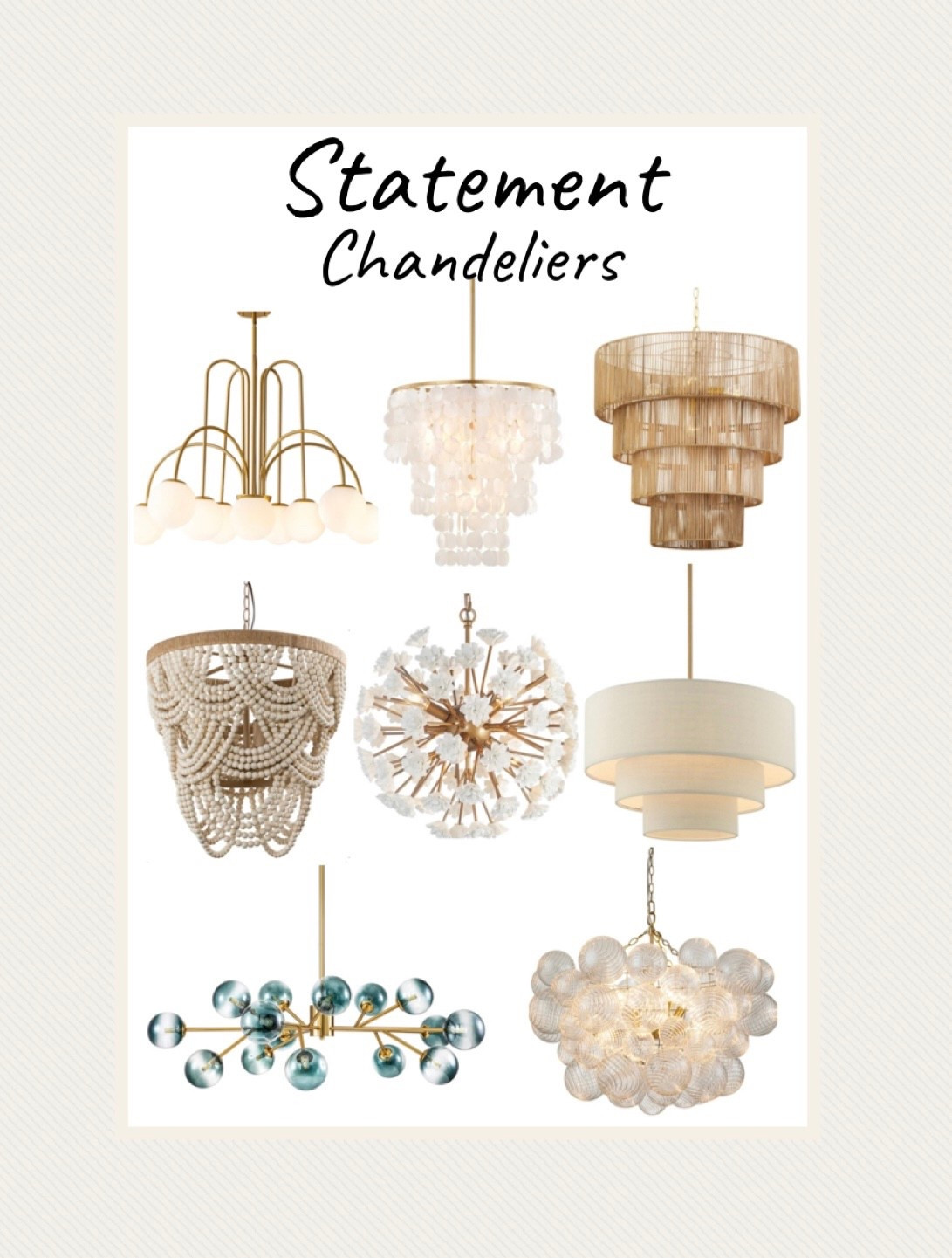 Statement light fixtures 💡



#LTKSeasonal #LTKHome