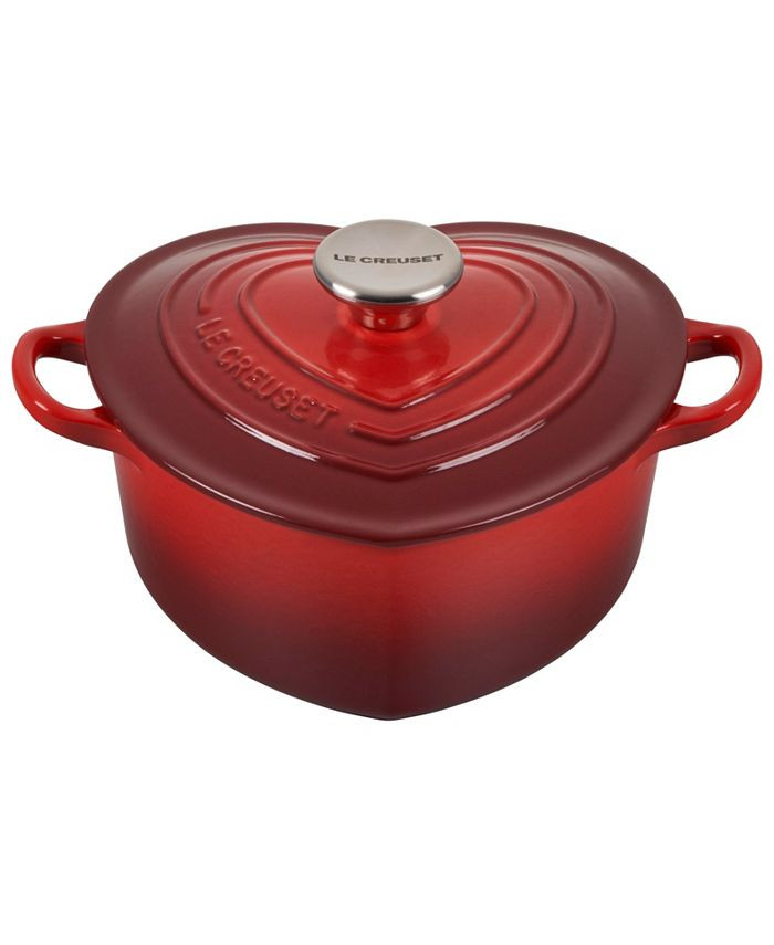 2-Qt. Cast Iron Heart Casserole | Macys (US)