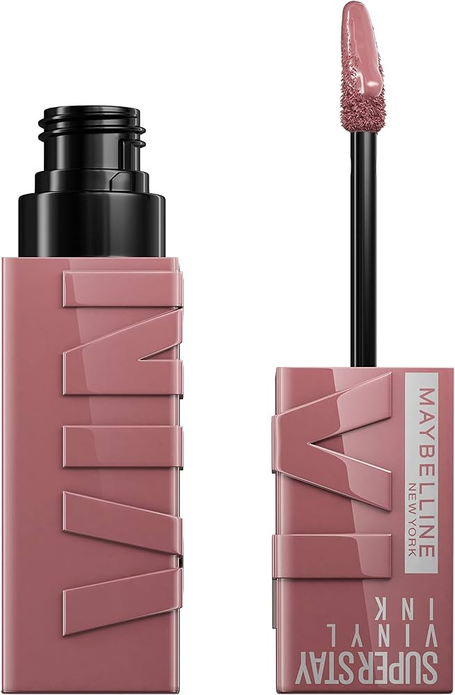 Maybelline Super Stay Vinyl Ink Longwear No-Budge Liquid Lipcolor, Highly Pigmented Color and Ins... | Amazon (US)
