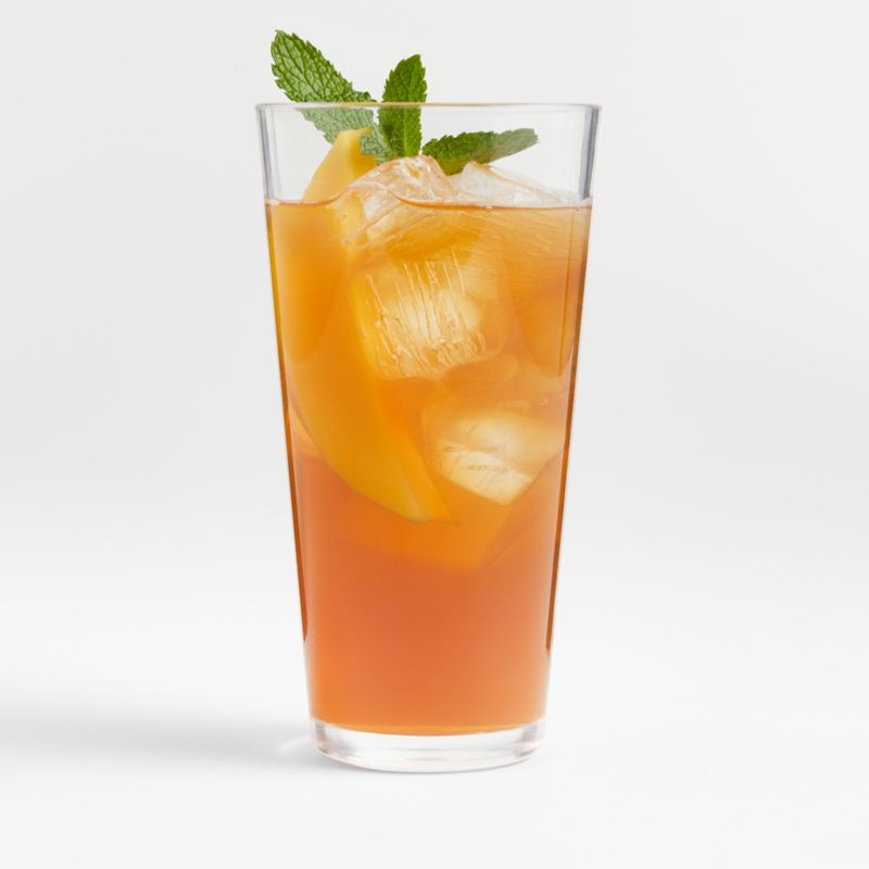 Pop 24-Oz. Clear Acrylic Drink Glass + Reviews | Crate & Barrel | Crate & Barrel