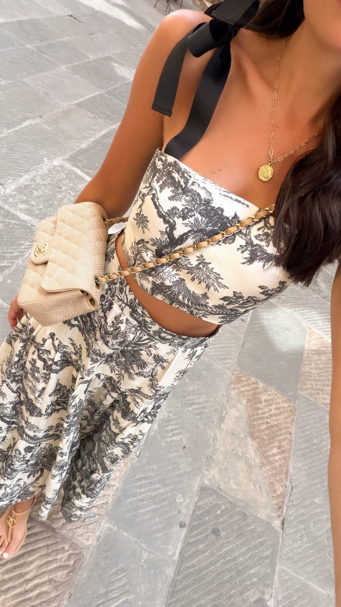 Toile set, Tuscany outfit.

#LTKootd #LTKSeasonal #LTKstorytime