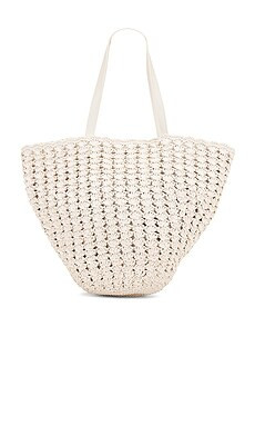 BTB Los Angeles Shiloh Tote in Cream from Revolve.com | Revolve Clothing (Global)