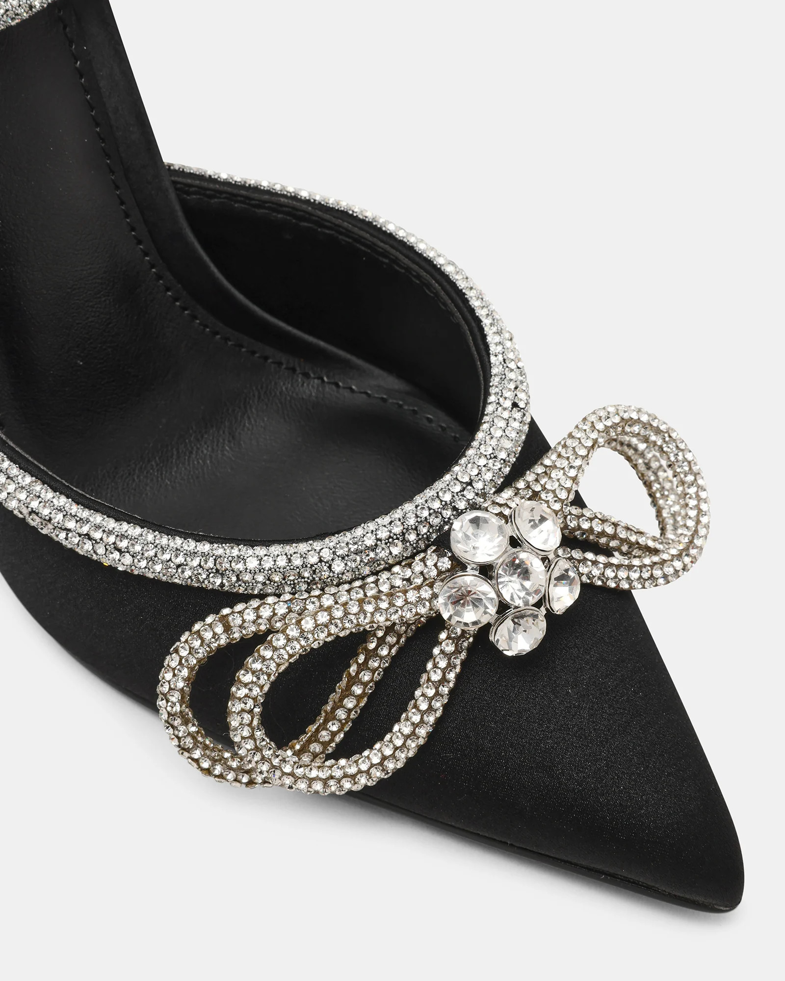 VIABLE Black Women's Rhinestone-Embellished Stilettos | Steve Madden (US)
