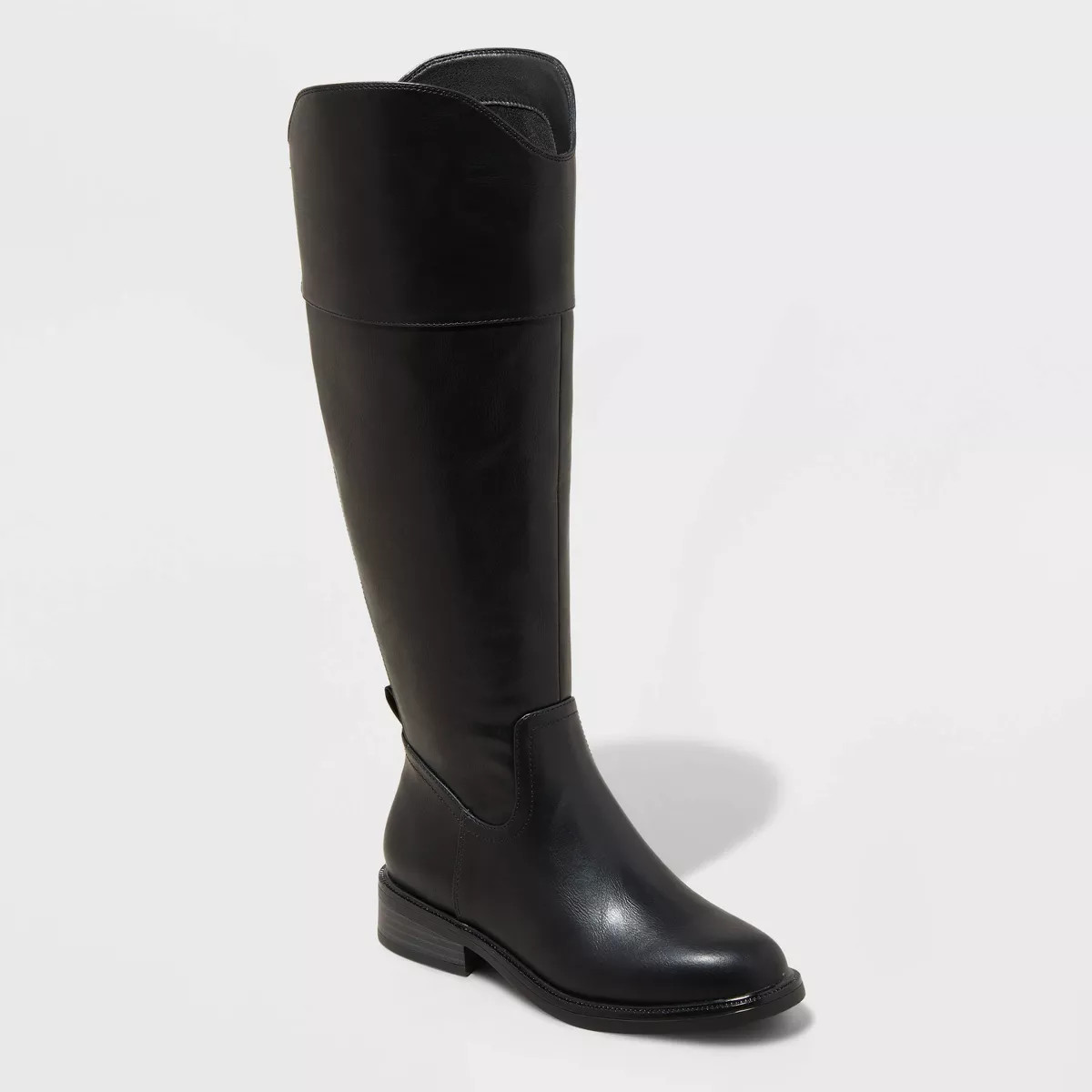 Women's Sienna Tall Riding Boots - A New Day™ Black 9 | Target