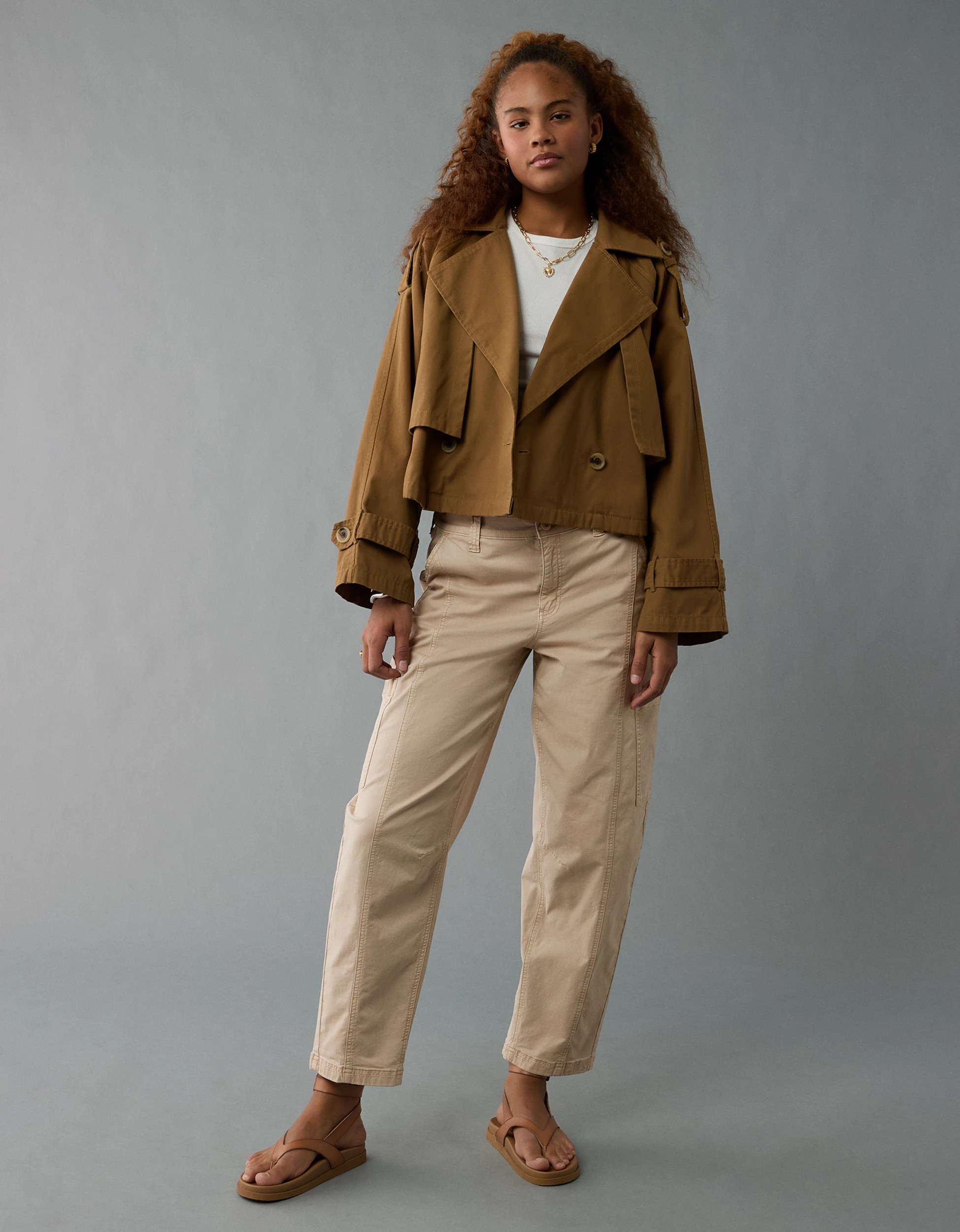 AE Stretch Barrel Cargo Pant | American Eagle Outfitters (US & CA)