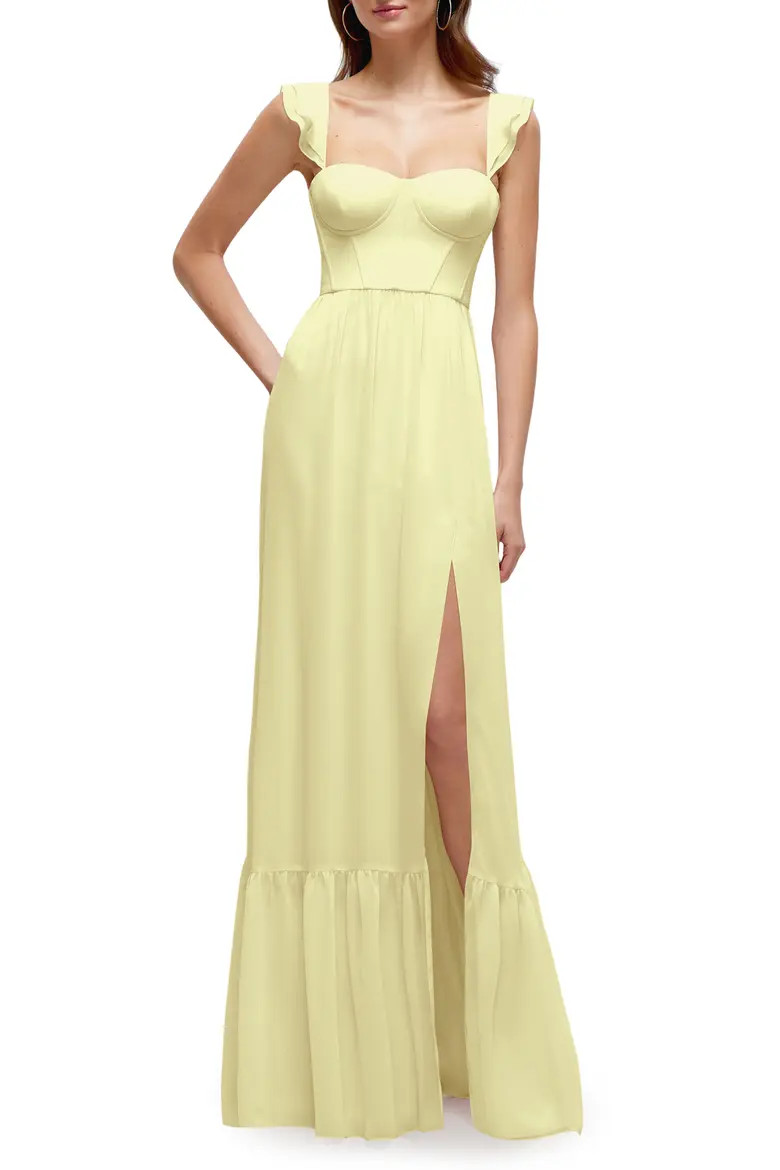 Bustier Maxi Dress (Women) | Nordstrom | Nordstrom
