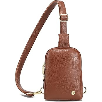 INICAT Travel Small Sling Bag Faux Leather Crossbody Bags Women Fanny Packs Cross Body Bag Purses... | Amazon (US)