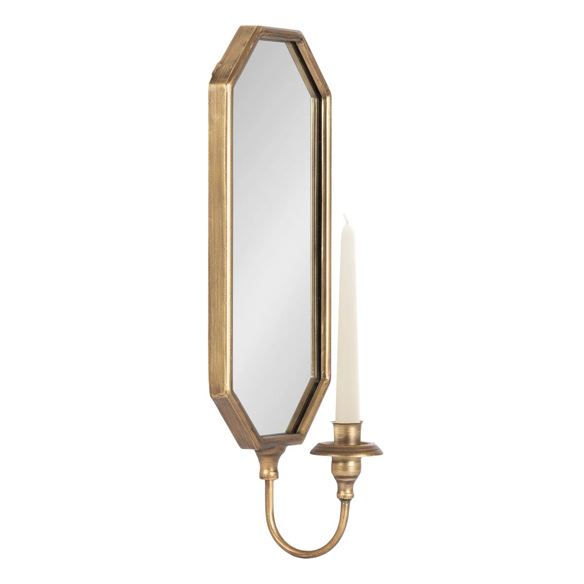 Mirrored Wall Sconce Candle Stick Holder | Wayfair North America