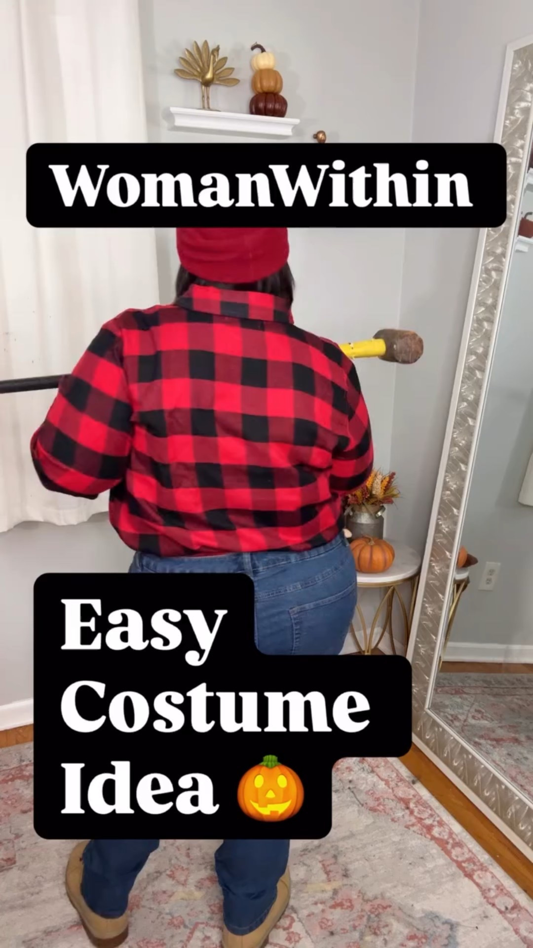 Hey y’all! It’s Fall! And that’s means it’s time for Halloween parties! 
.
If you already have jeans and a flannel in your closet, your costume practically makes itself. If you don’t have a flannel, @womanwithin has you covered! 
.
I literally can’t wait to wear this #redbuffaloplaid flannel all winter long! Trust me, you won’t just wear this outfit for #halloween! 
.
#jacquelinethequeen #womanwithin #flannelshirt #halloweencostumeideas #plussizecostume #tomsrivernj #tomsriver #redflannel #flannelstyles

#LTKMidsize #LTKHalloween #LTKPlusSize