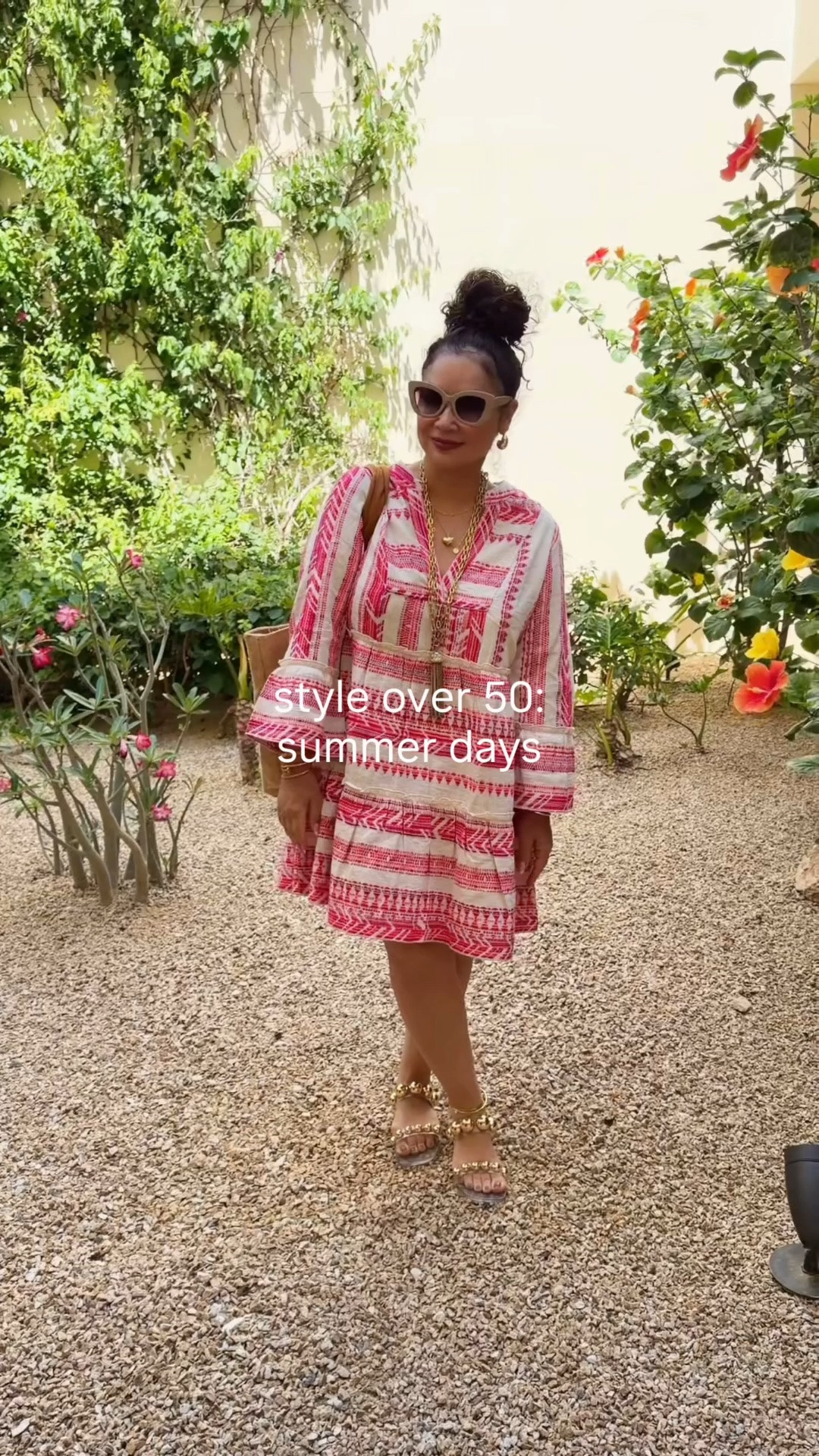 Style Over 50: Summer Days ☀️

I think I may have just found my favorite vacation dress of the trip. 🤍 The embroidery is STUNNING, and I love that you can wear it casually during the day or dress it up for dinner.

And ladies, I have a codes! Use ADRYANA35 for 35% OFF this dress or your entire VICI order. And code AJ15 for
15% off my Sunnies @Velvet Eyewear 🙌

Consider this your sign to buy the vacation dress. 🌴✨

#styleover50 #over50 #over50style
#fashionover50 #womenover50