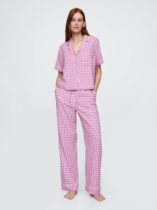 Linen-Blend PJ Pants | Gap (CA)