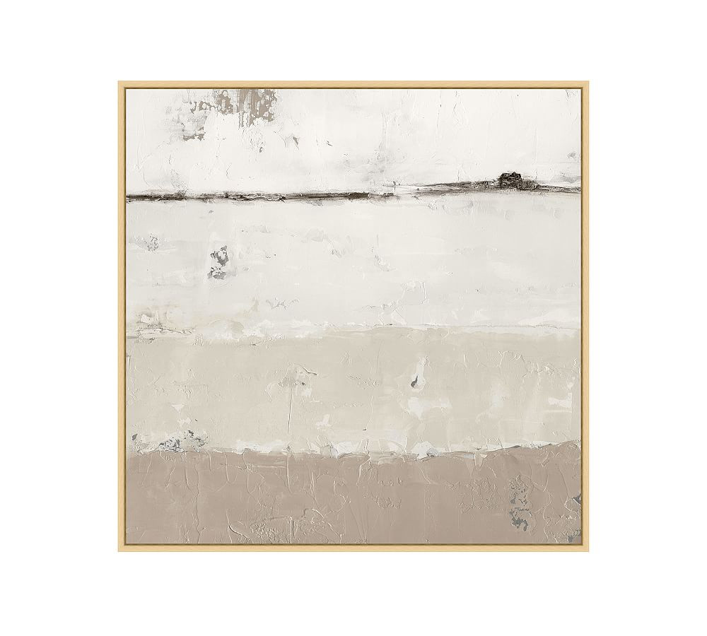 Out to Sea Framed Canvas Print | Pottery Barn (US)