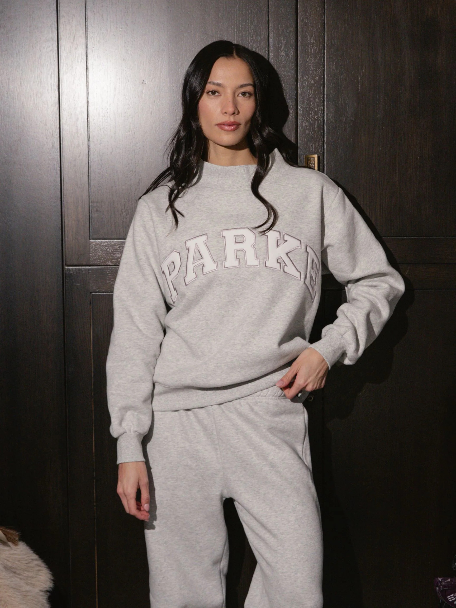 Varsity Mockneck - Metallic | Parke