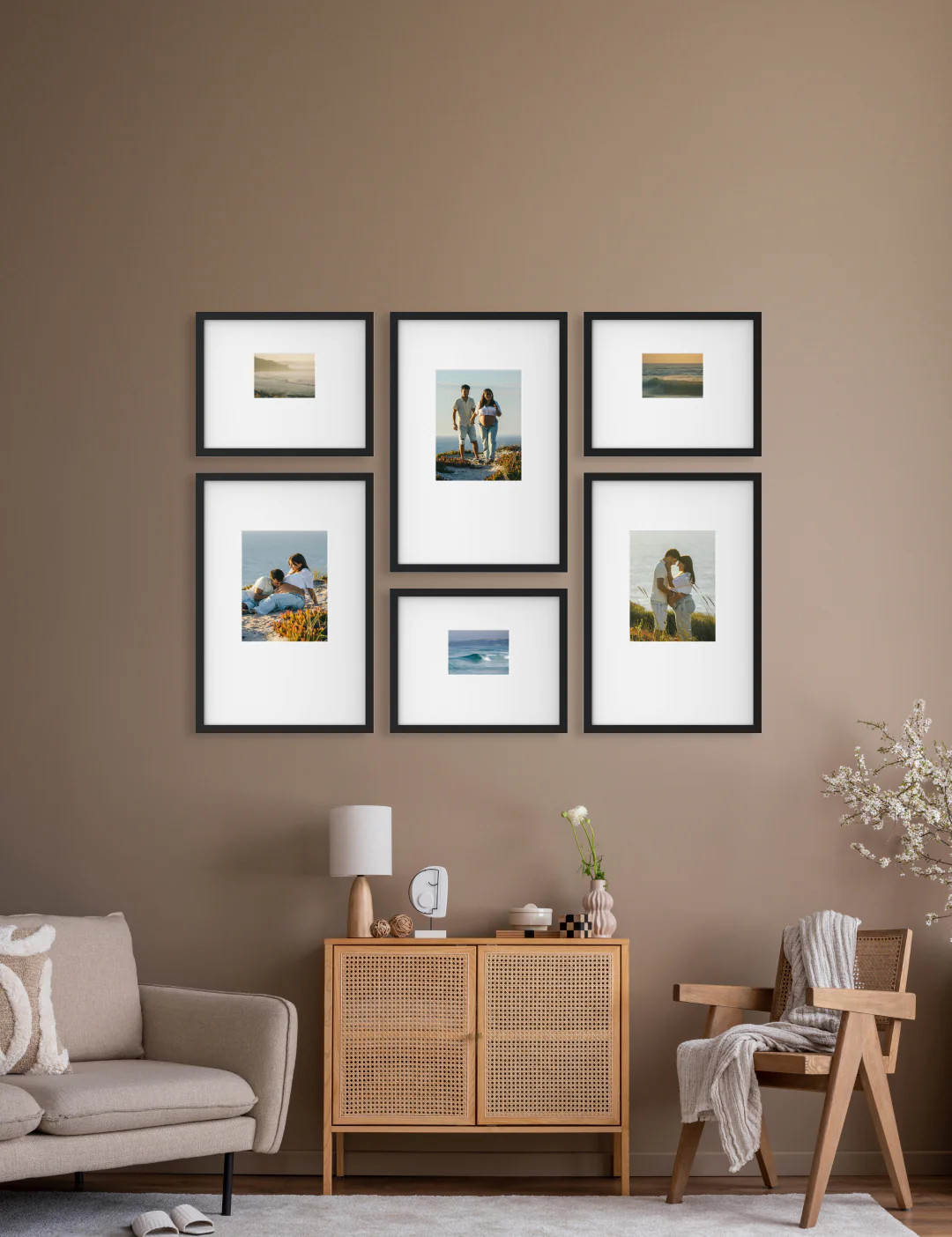 Bricklay Gallery Wall - White Picture Frame Set - by Bobby Berk | Frameology