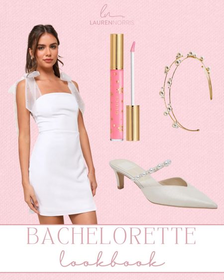 Bachelorette wedding dress and accessories 🤍👰🏼‍♀️

#LTKWedding #LTKBeauty