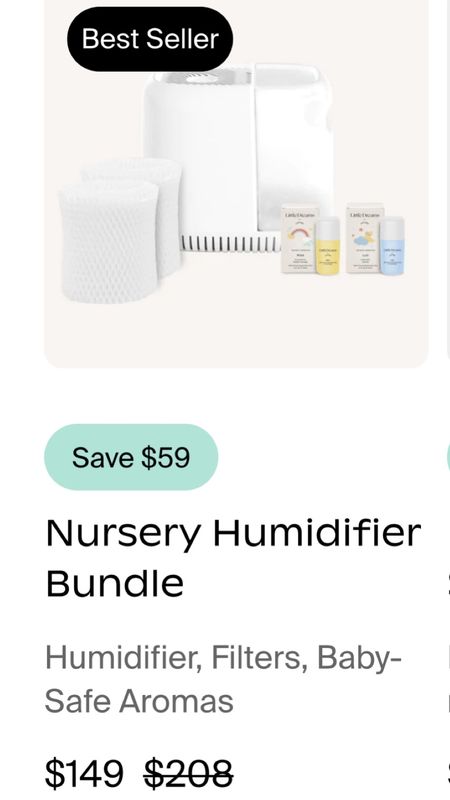 Cleanest humidifier perfect for your baby’s nursery or anywhere in your home for the upcoming dry winter months. Get the bundle on sale now 

#LTKhome #LTKbaby #LTKCyberWeek