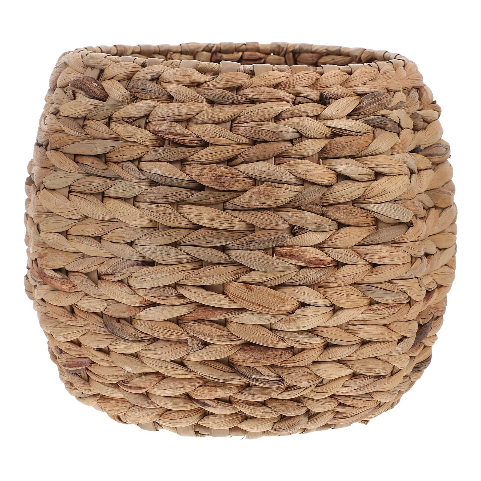 Woven Planter Basket, Seagrass Basket Planters, Hyacinth Woven Flower Pot Rattan Wicker Plant Pot... | Amazon (US)
