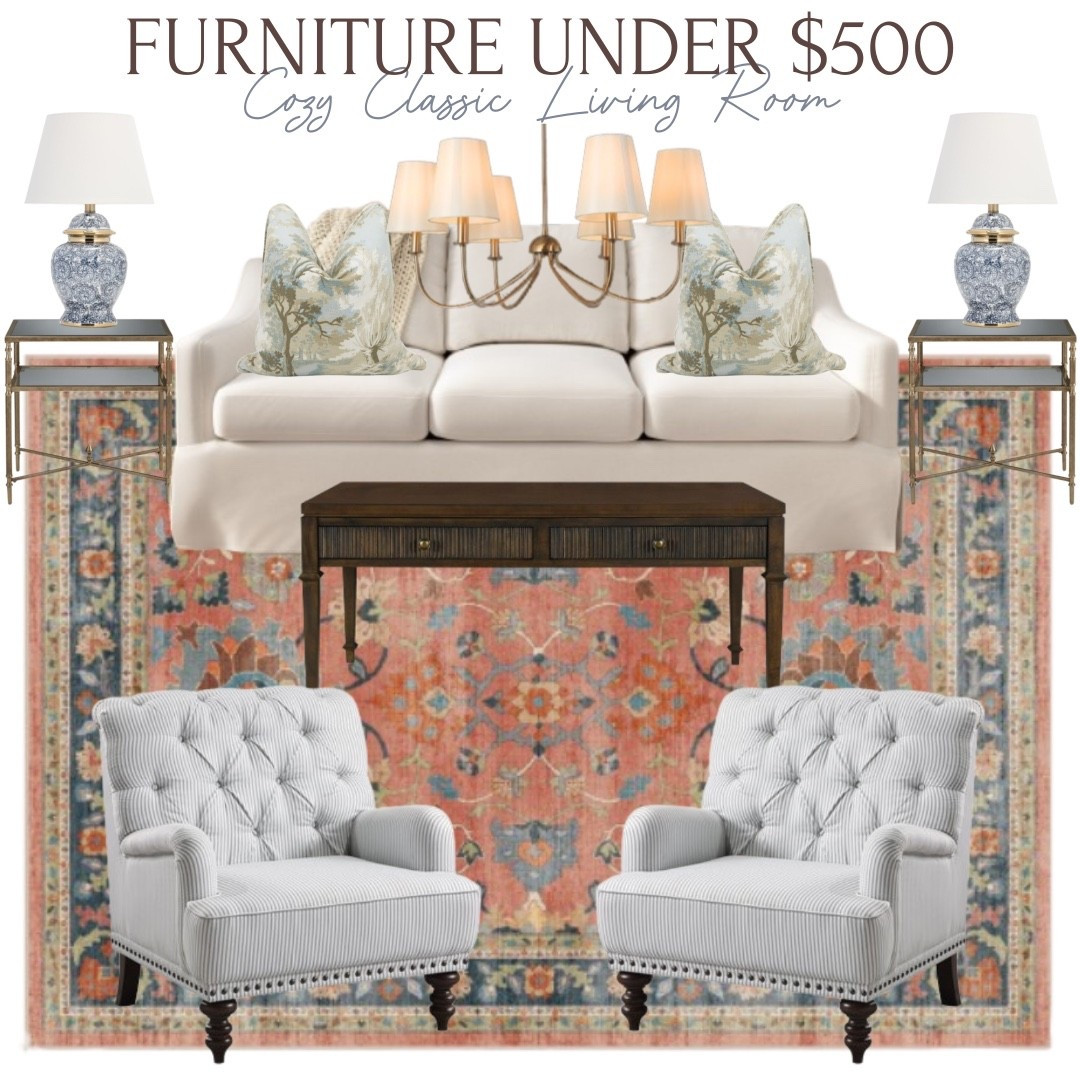 A classic living room design perfect for creating a cozy, inviting space just in time for the holidays 🤍

#LTKStyleTip #LTKHome #LTKHoliday