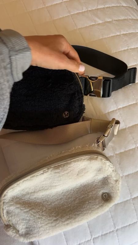Sherpa belt bag that keeps your body warmer but also looks cute! 

#LTKitbag #LTKstyletip #LTKunder100