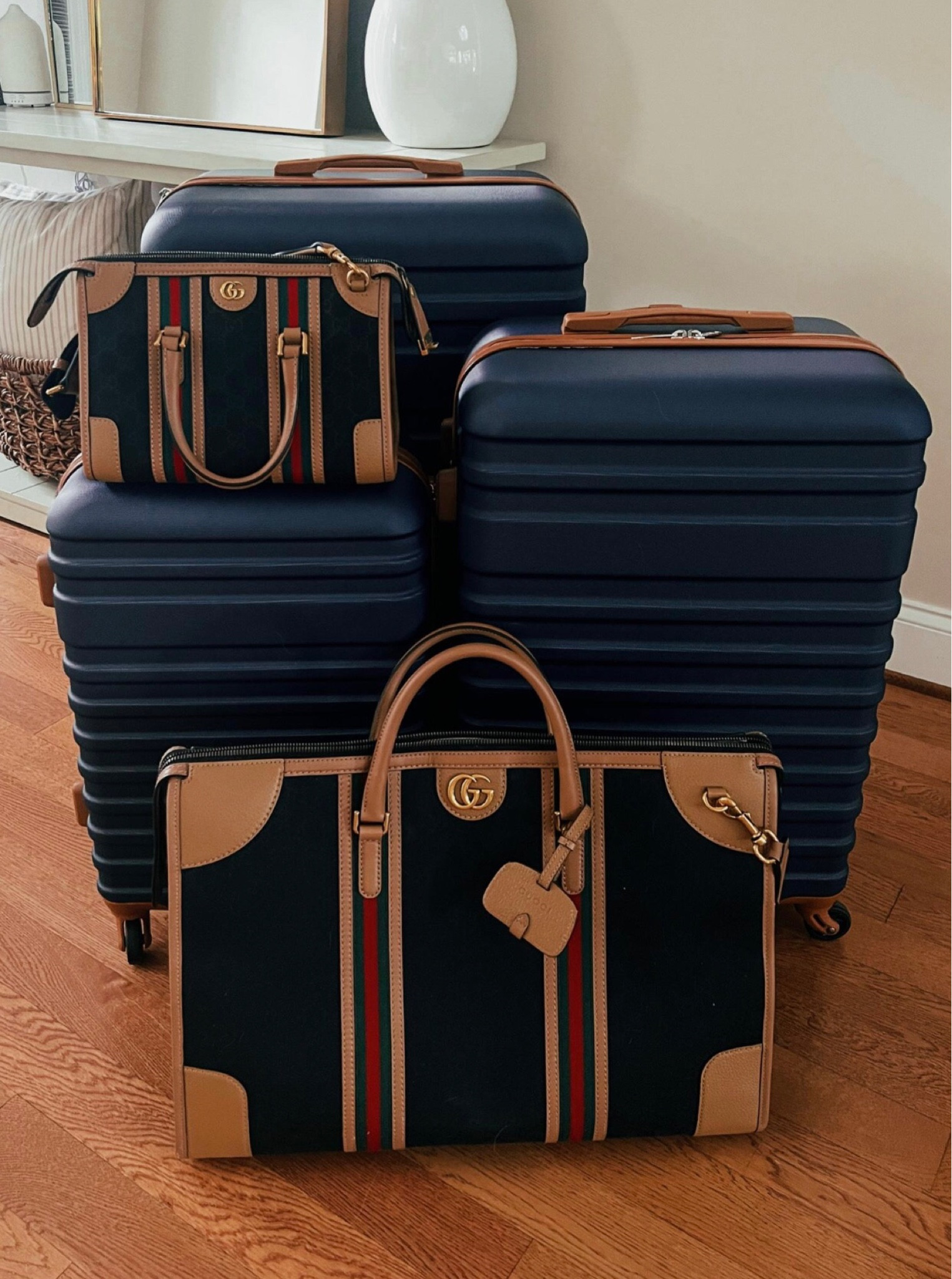 Nothing makes me happier that when my bags are all packed and ready to go! 

#travel #luggage #gucci #suitcase #amazon #bags #itbag #travelday #europetrip #vacation

#LTKTravel #LTKItBag #LTKStyleTip