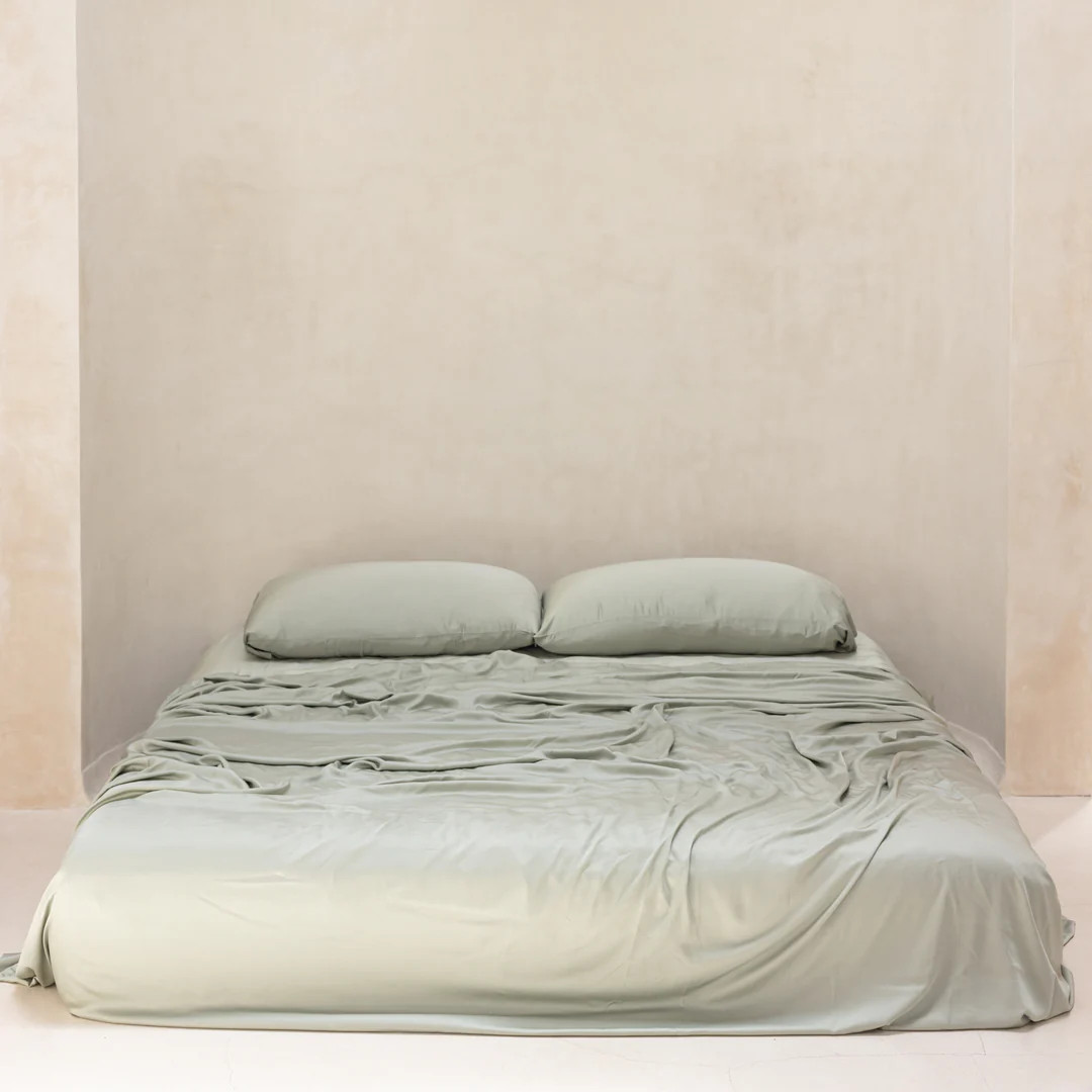 Organic Bamboo Sateen Bed Sheet Set | Aeptom