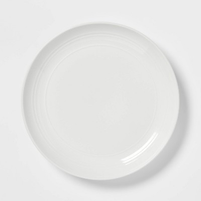 10" Stoneware Westfield Dinner Plate White - Threshold™ | Target