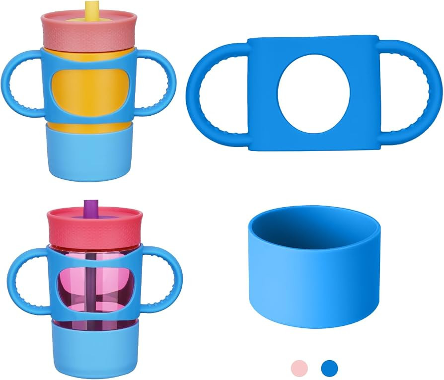 NiHome Silicone Double Handle & Boot Fit for Owala Kids\u2019 Tumbler Zak Kelso Tumbler 12oz 15oz... | Amazon (US)