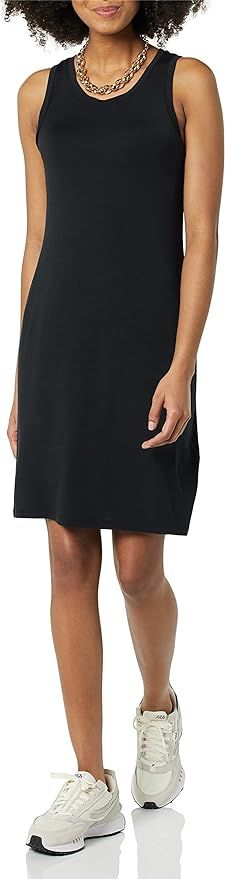 Daily Ritual Women's Lightweight Jersey Slim-Fit Tank Mini Dress | Amazon (US)