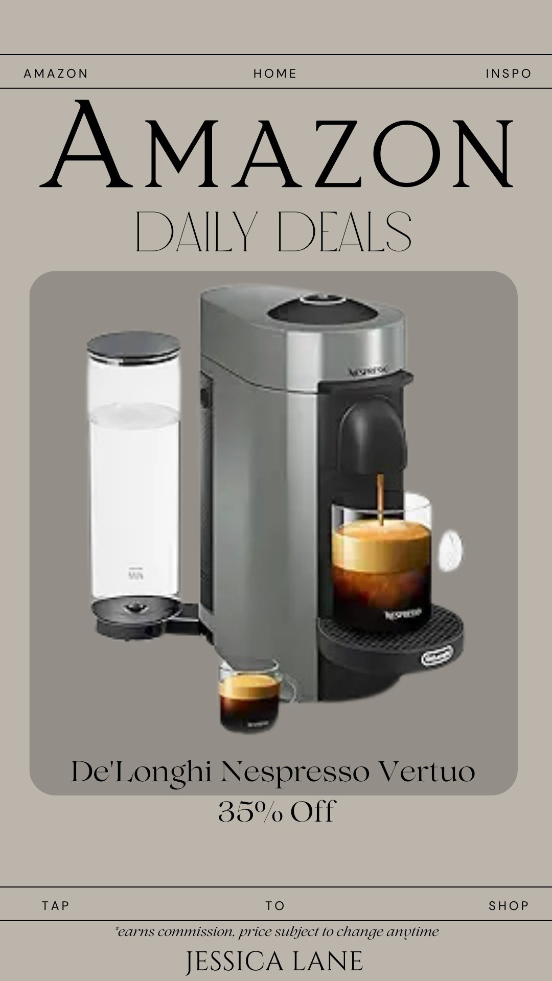 Café-quality coffee at home ☕️ This De’Longhi Vertuo makes mornings better.#CoffeeLovers #KitchenFinds #LTKHome

#LTKGiftGuide #LTKHoliday #LTKHome