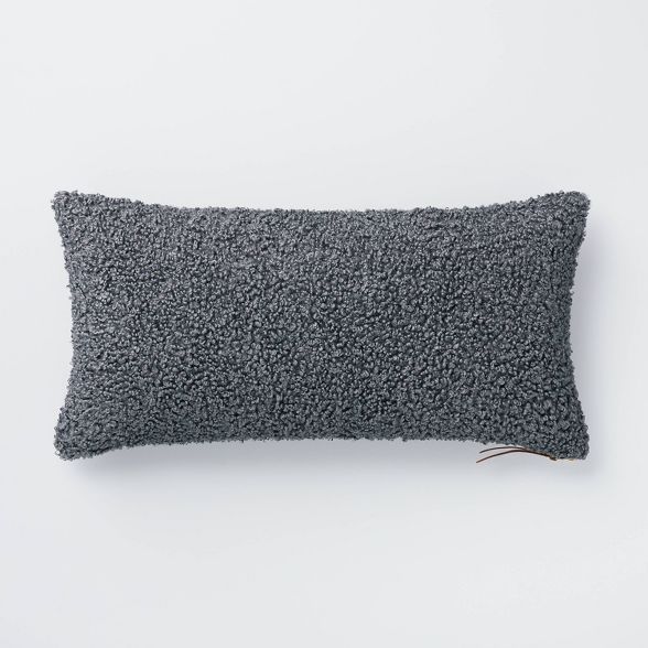 Boucle Throw Pillow with Exposed Zipper – Threshold™ designed with Studio McGee | Target