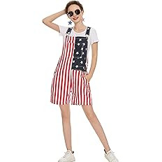 OeyFnbmO Bib Overalls for Women Fashion Shorts Jumpsuits Festival Outfits Coveralls | Amazon (US)