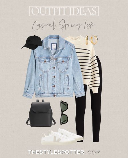 Spring Outfit Ideas 💐 Casual Spring Look
A winter outfit isn’t complete without an extra layer and soft colors. These casual looks are both stylish and practical for an easy spring outfit. The look is built of closet essentials that will be useful and versatile in your capsule wardrobe. 
Shop this look 👇🏼 🌈 🌷


#LTKSeasonal #LTKU #LTKFind
