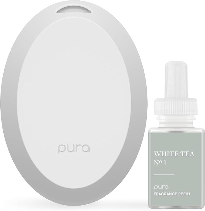 Pura Mini Smart Fragrance Diffuser for Small Spaces Adjustable Smart Home Device with LED Light &... | Amazon (US)