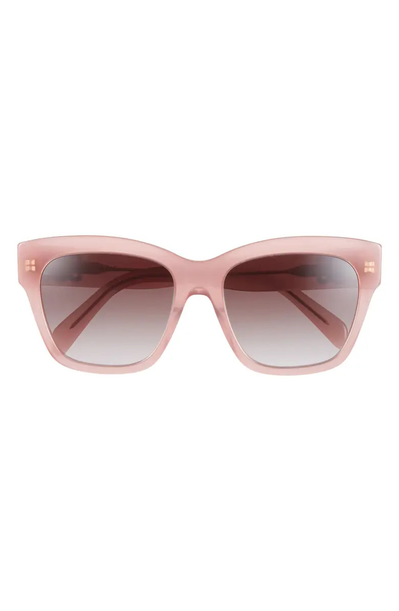 Triomphe 55mm Round Sunglasses | Nordstrom
