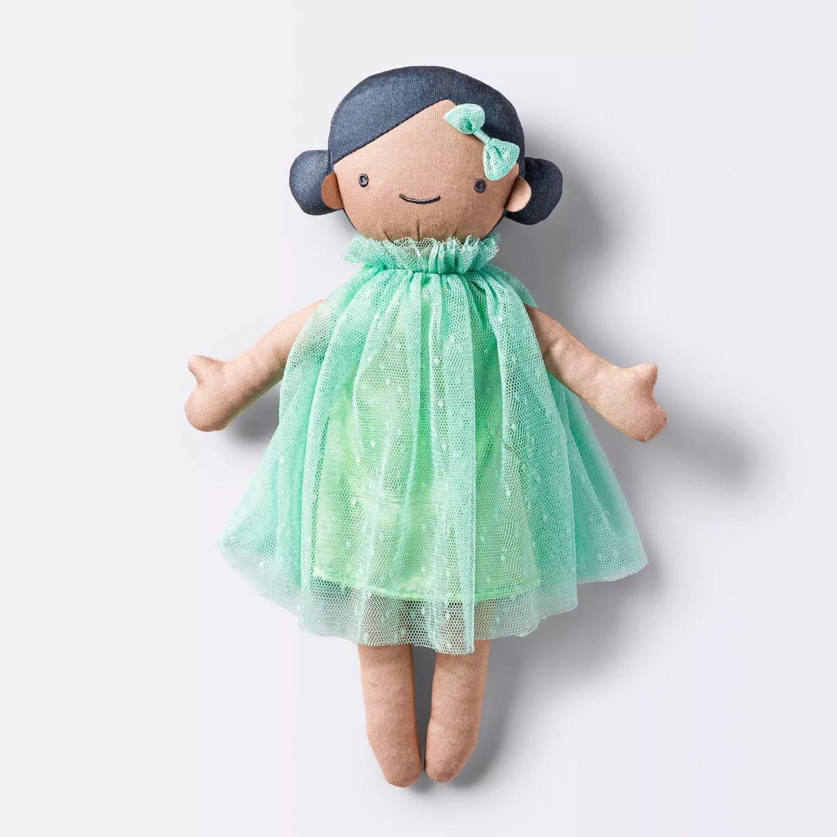 Plush Doll with Mint Dress - Cloud Island™ | Target