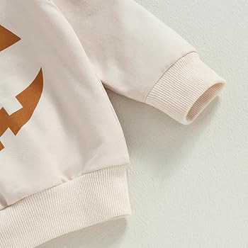 Baby Girl Boy Halloween Clothes Infant My First Halloween Onesie Pumpkin Romper Sweatshirt Bodysu... | Amazon (US)