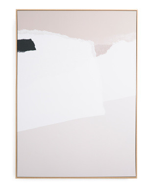 30x40 Torn Natural Framed Canvas Wall Art | TJ Maxx
