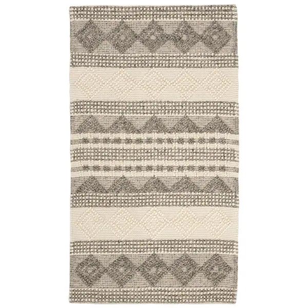 Safavieh Handmade Natura Annedorte Wool Rug - 6' x 9' - Grey/Ivory | Bed Bath & Beyond