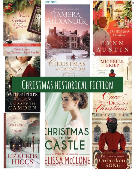 Christmas historical fiction novels 

#LTKhome #LTKGiftGuide #LTKHoliday