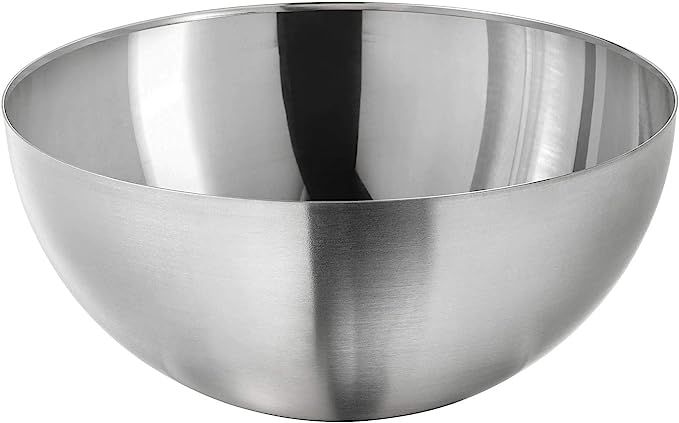 Ikea Blanda Blank Serving Bowl, Stainless Steel, 14-Inch, Silver | Amazon (US)