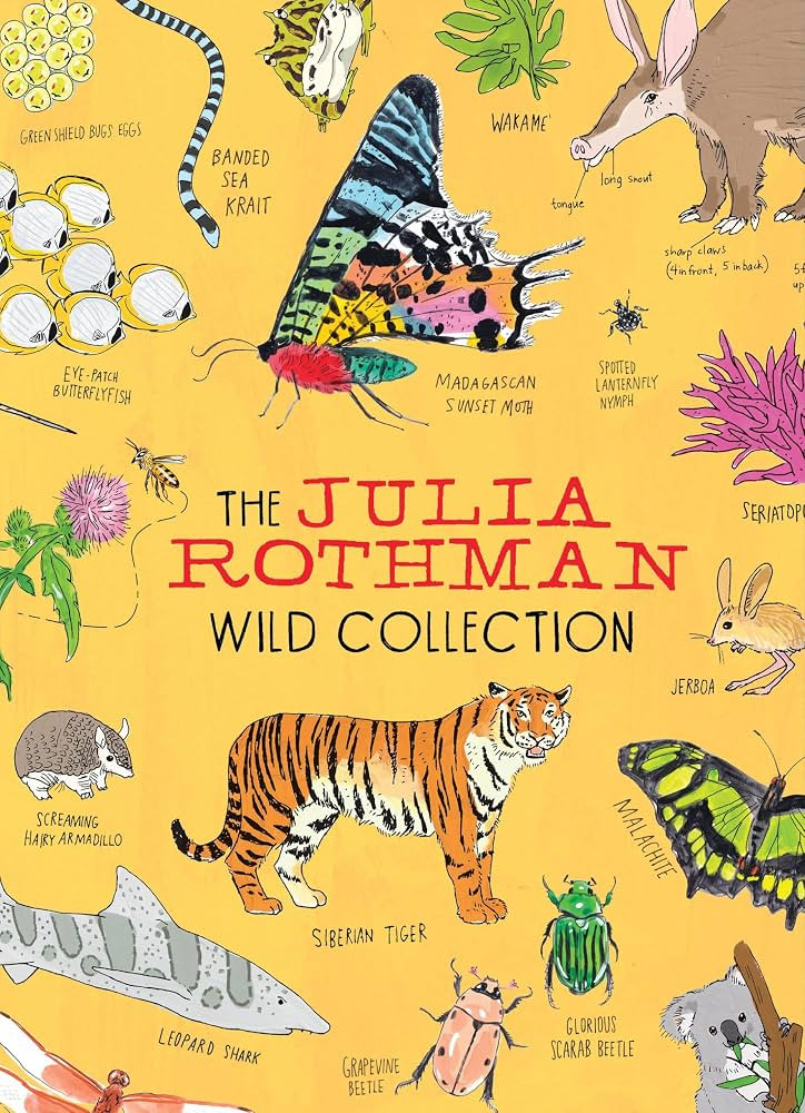 The Julia Rothman Wild Collection: Ocean Anatomy, Wildlife Anatomy, Insect Anatomy | Amazon (US)