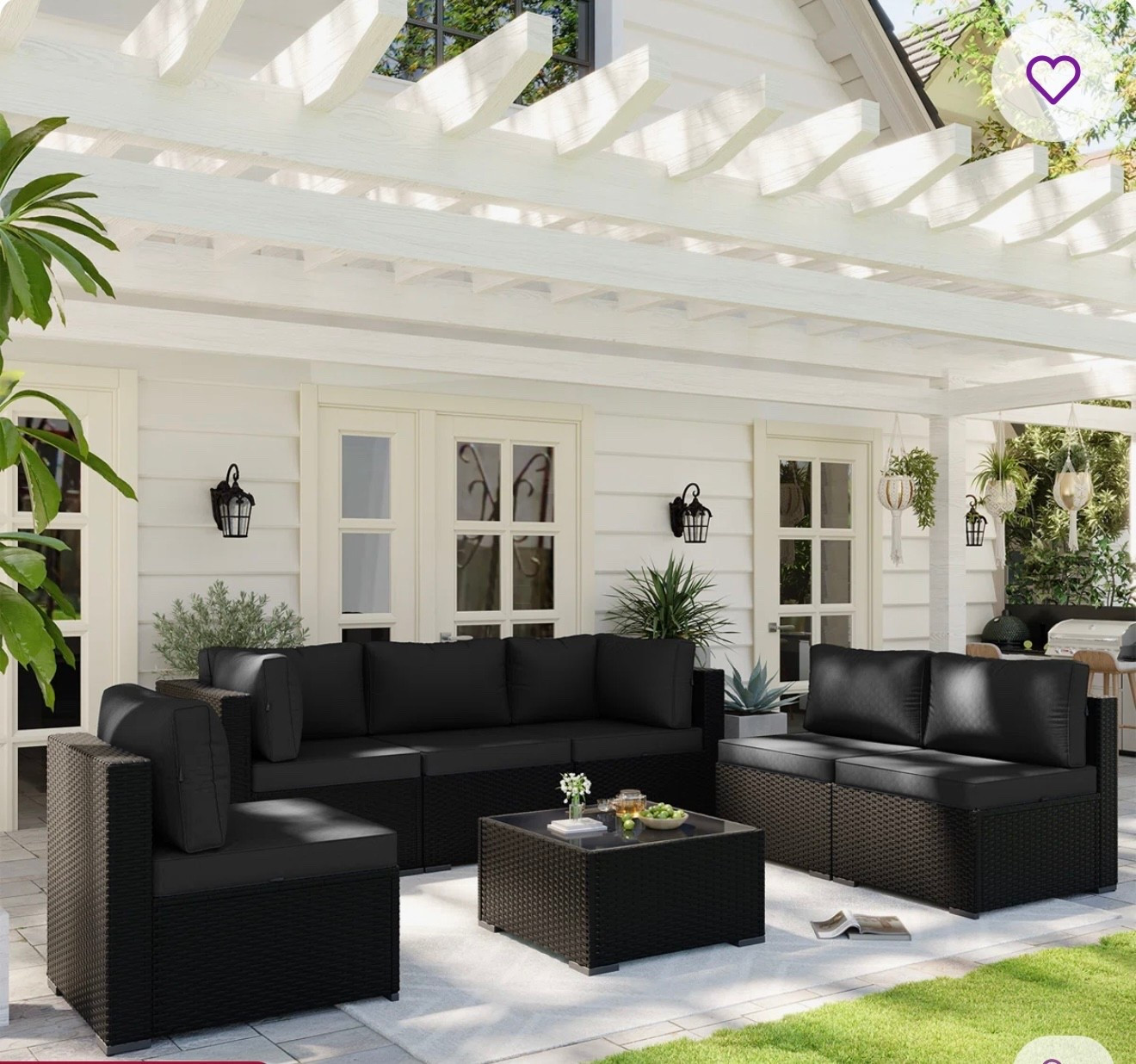 This 7 piece patio set is more than half off. Great reviews

#LTKSaleAlert #LTKSeasonal #LTKHome