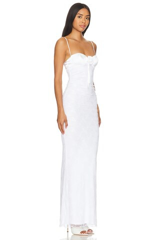 MAJORELLE Leonie Gown in White from Revolve.com | Revolve Clothing (Global)