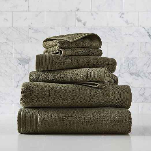 Plush Fibrosoft™ Towels | West Elm (US)